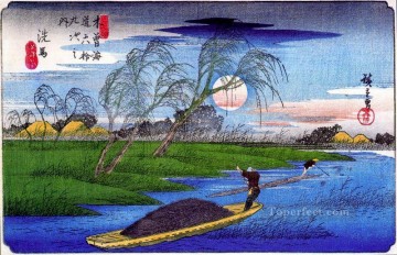 Seba Utagawa Hiroshige Ukiyoe Pinturas al óleo